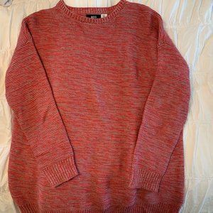 Pink and Gray Sweater